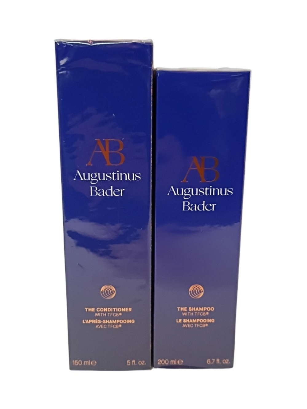 BNIB Augustinus Bader The Shampoo & Conditioner Duo TFC8 Full Size Set